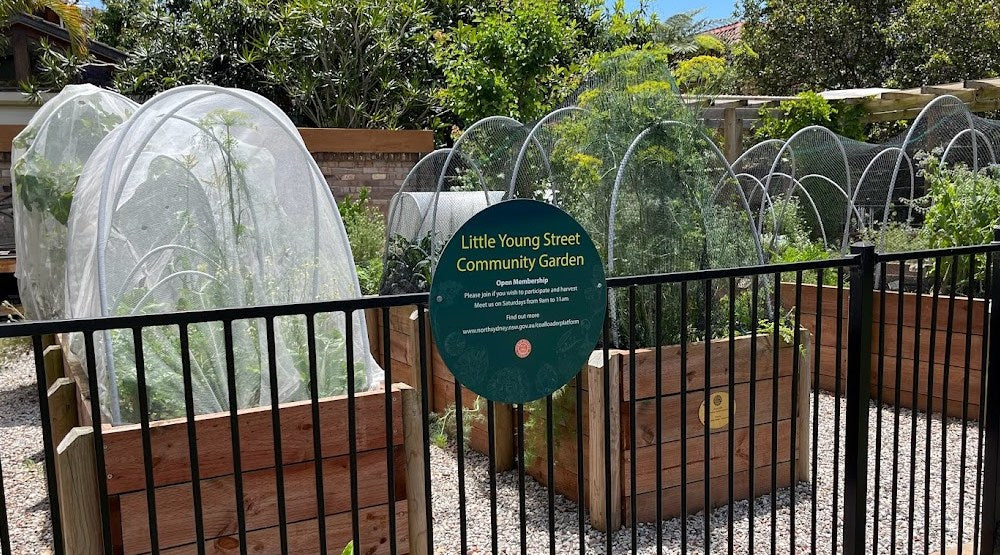 Community Garden with WaterUps