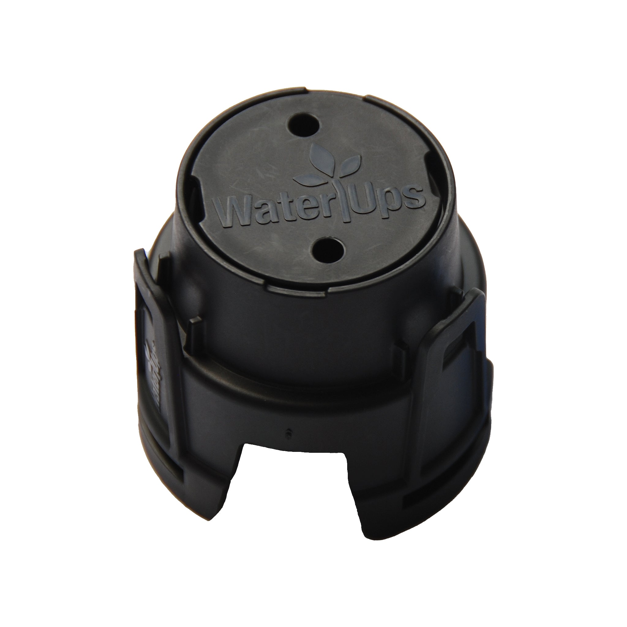 WaterUps wicking system lockable cap attachment